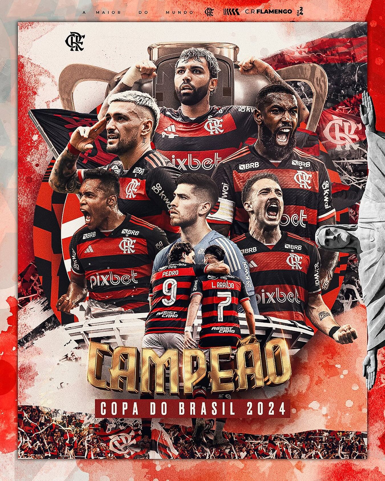 MENGÃO - CAMPEÃO DA COPA BRASILZÃO 2024.